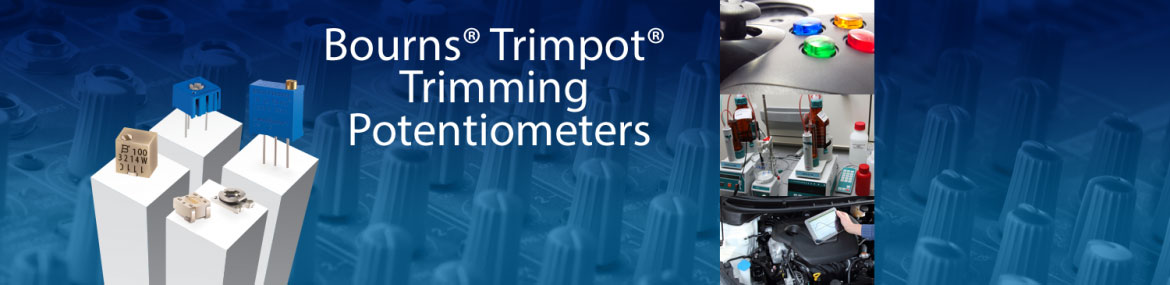 Bourns 社製 Trimpot 製品のイメージバナー