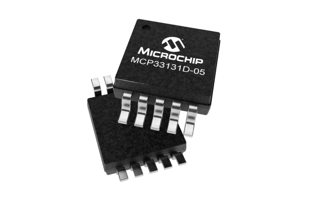 16-bit SAR ADC MCP33131D-05 製品写真