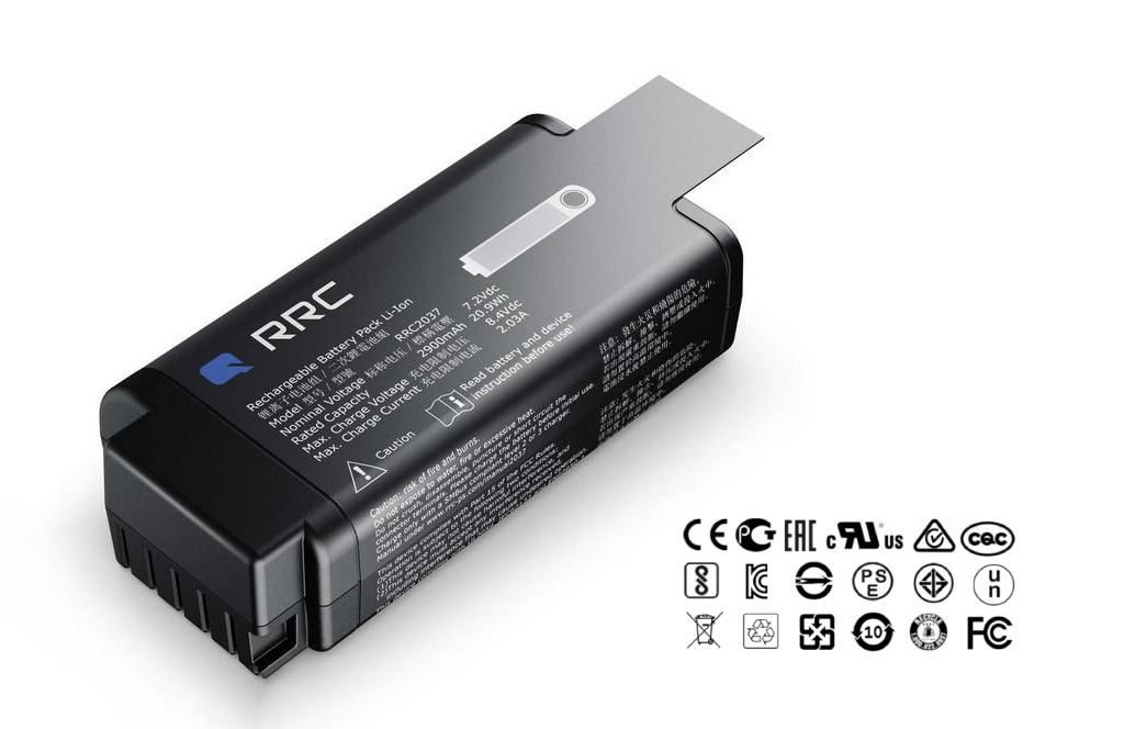 リチウムイオン二次電池 RRC2037 製品写真