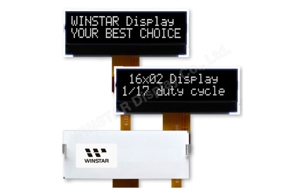Winstar ディスプレイ WO1602N–VATN 製品写真