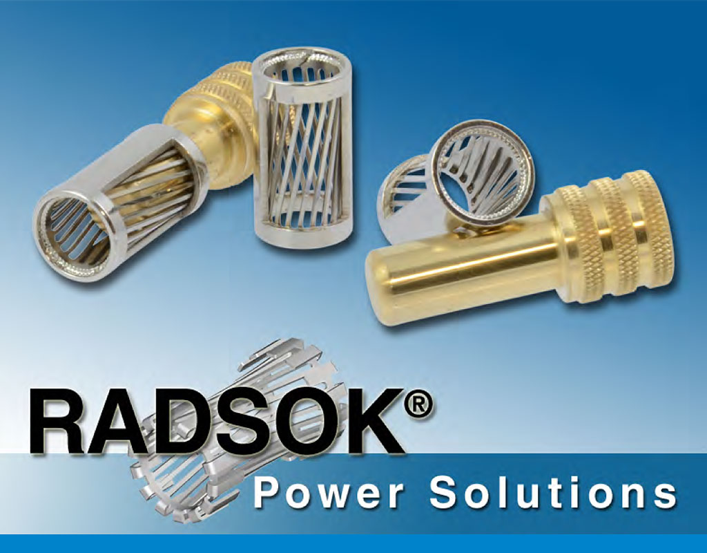 大電流コンタクト RADSOK の製品写真 大電流コンタクト RADSOK の製品写真