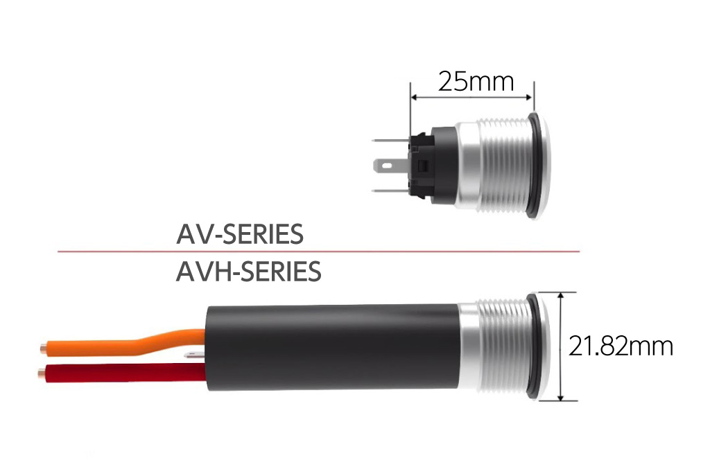 プッシュボタン AV/AVH シリーズ 製品イメージ