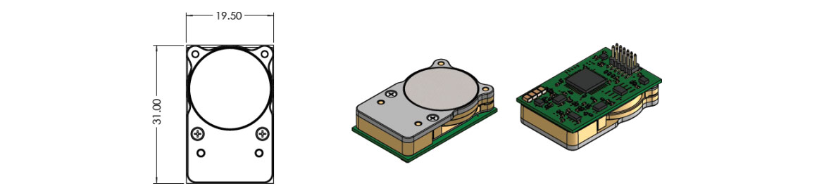 CozIR-LP2 パッケージ