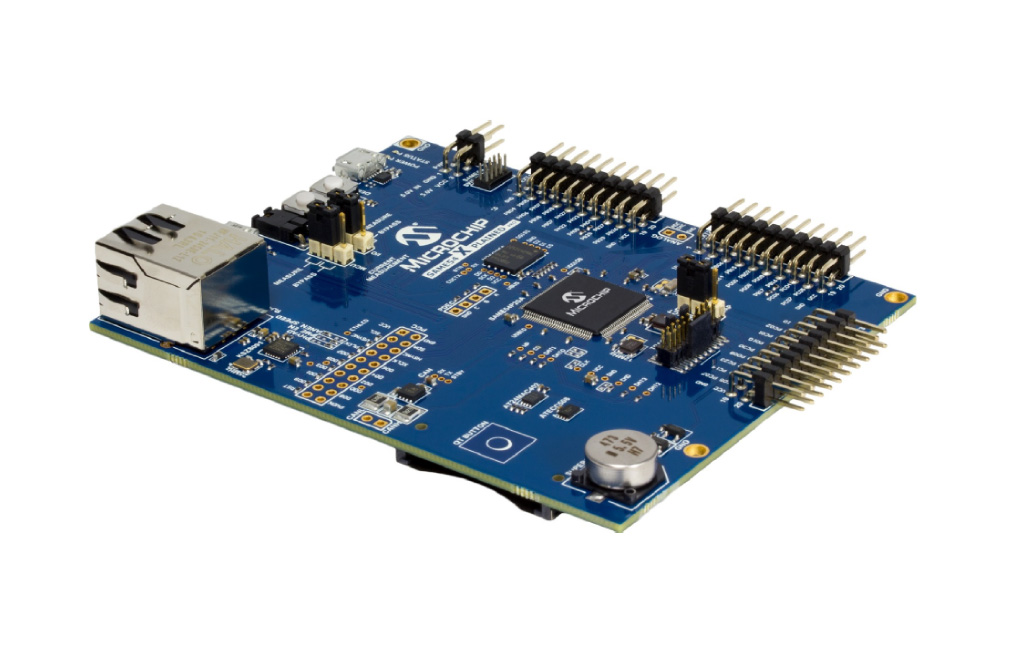 Microchip 社評価ボード写真