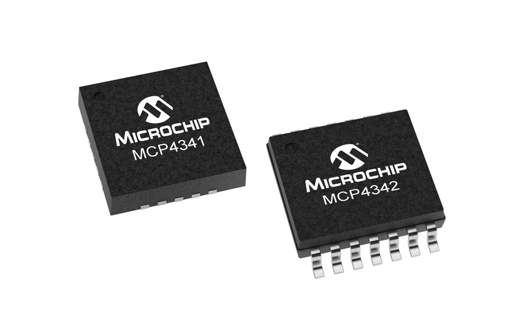 4ch デジタル ポテンショメータ MCP434x