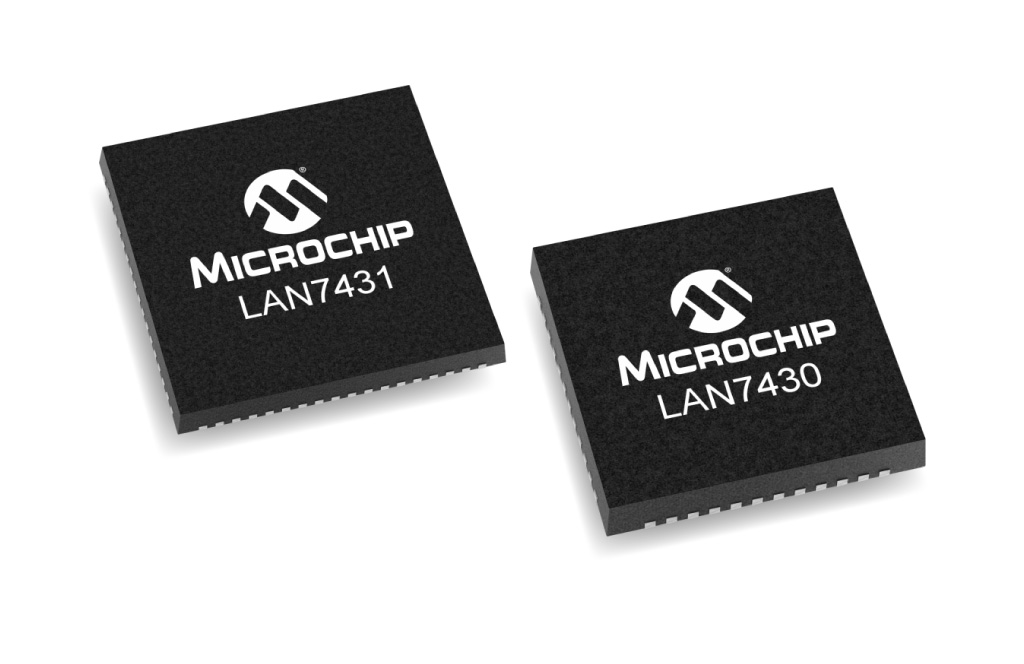 Ethernet コントローラ LAN7430/LAN7431 製品イメージ