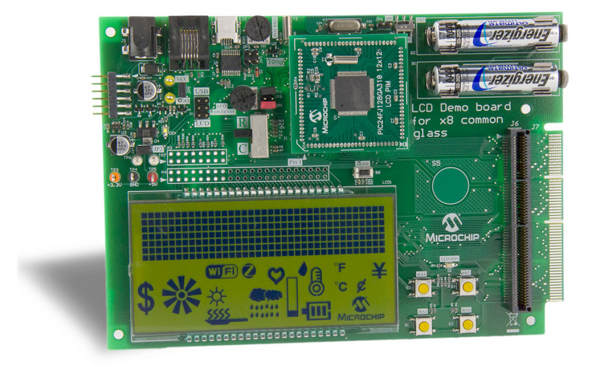 LCD Explorer XLP 開発ボード LCD Explorer XLP 開発ボード