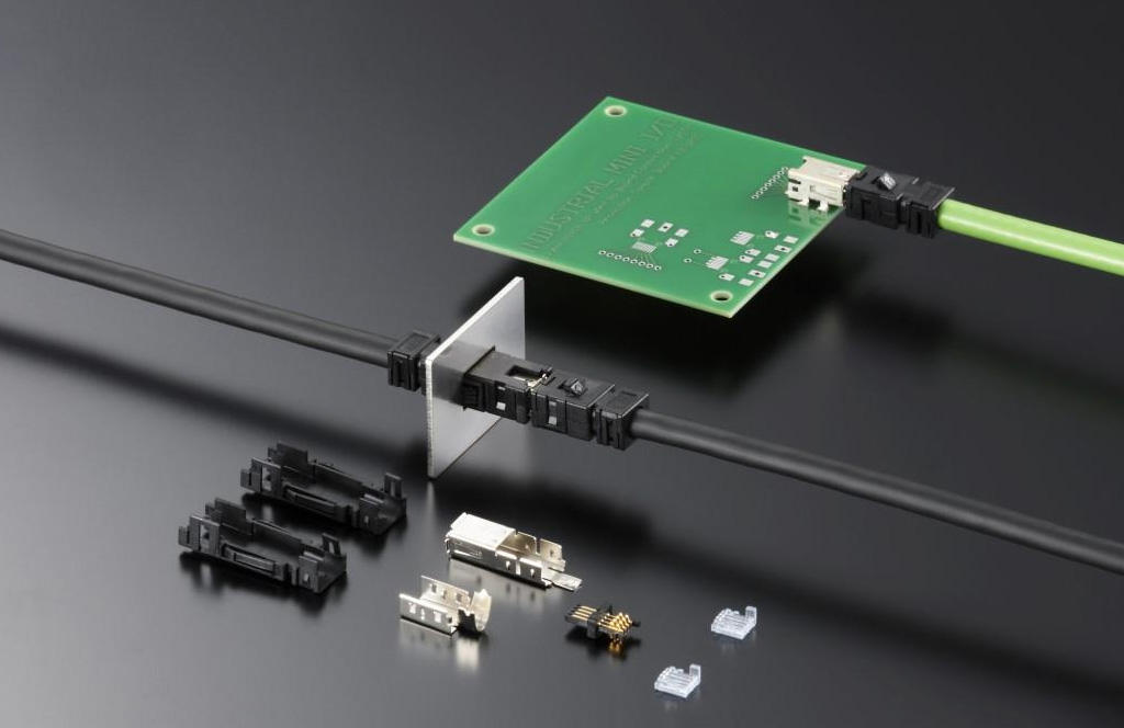 ピアッシングタイプインダストリアルミニ I/O コネクタ