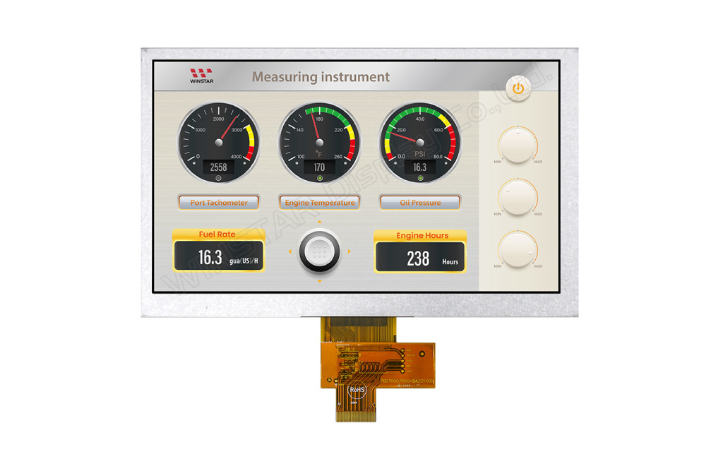 Winstar IPS TFT ディスプレイ WF70A8TYAHMNN0 製品写真 Winstar IPS TFT ディスプレイ WF70A8TYAHMNN0 製品写真