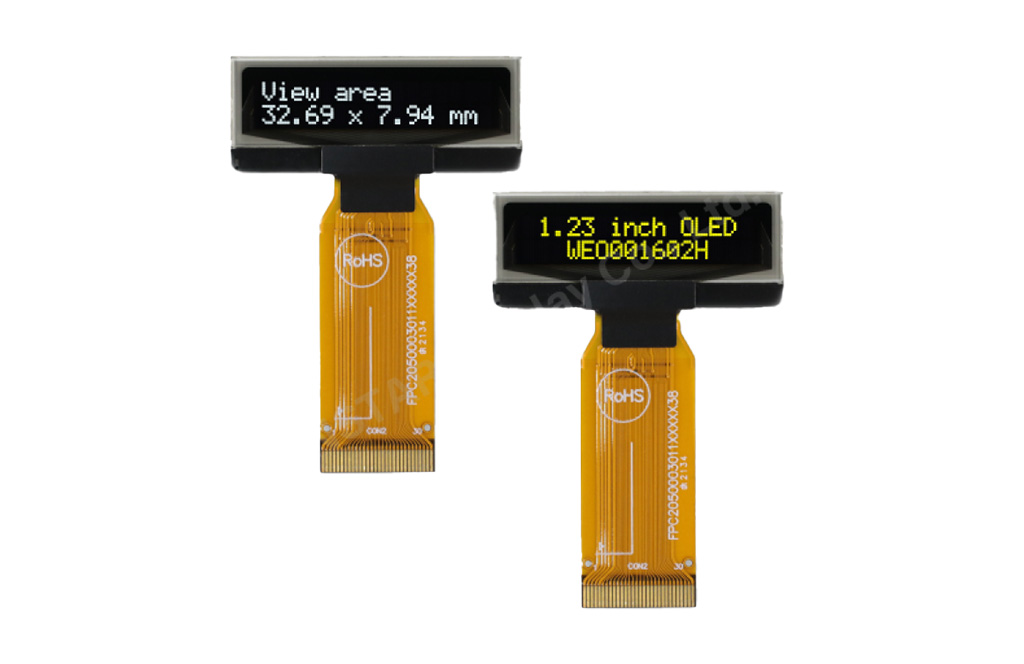 Winstar OLED ディスプレイ WEO001602H 製品写真
