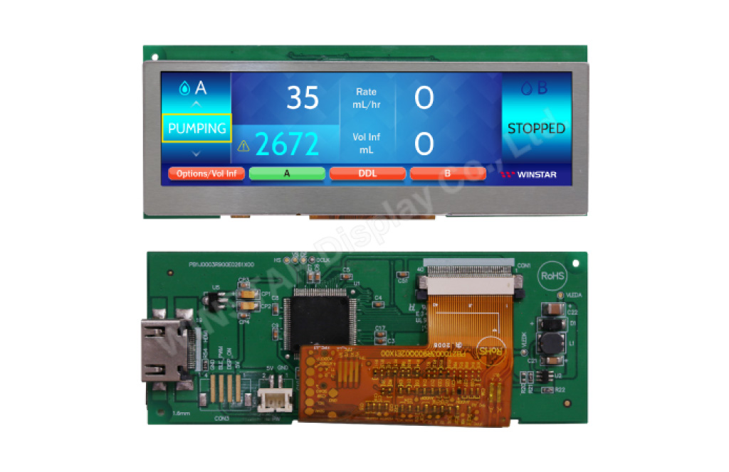 Winstar TFT モジュール WF39DTLFSDHN0 製品写真 Winstar TFT モジュール WF39DTLFSDHN0 製品写真