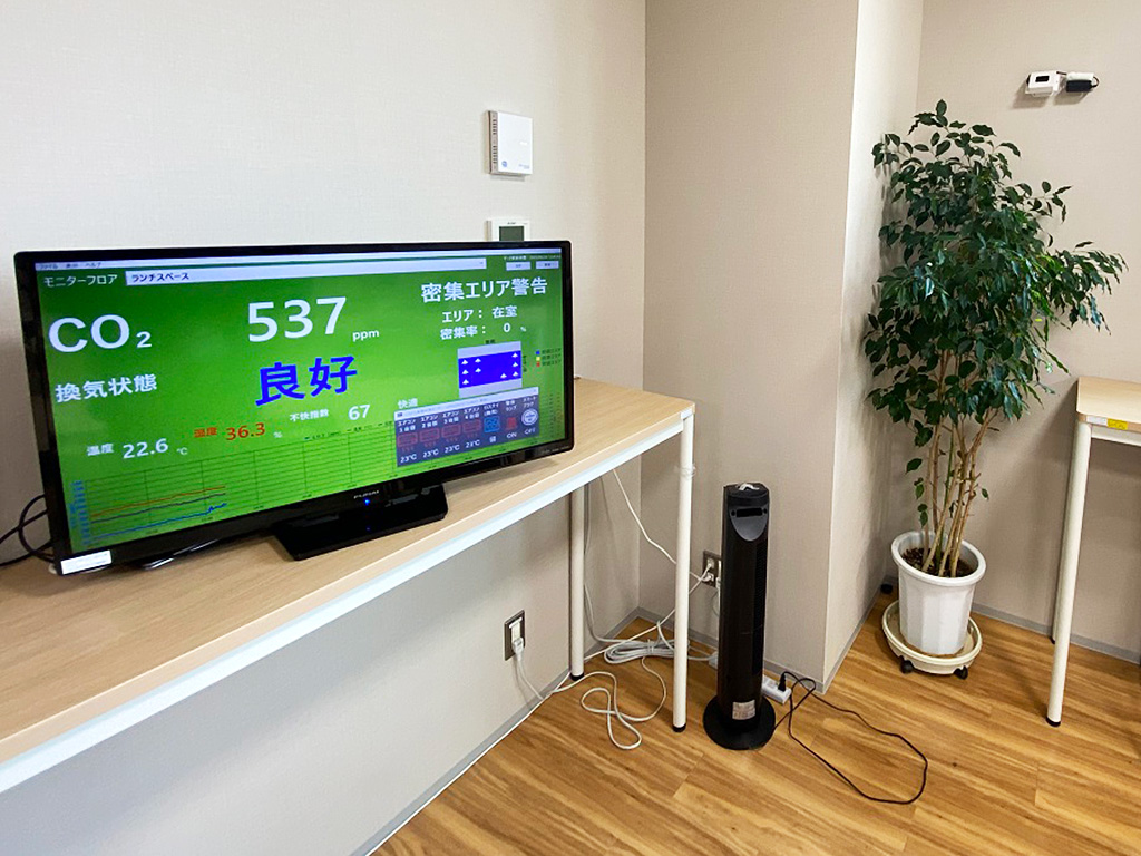 CO2・密集モニタリング CO2・密集モニタリング