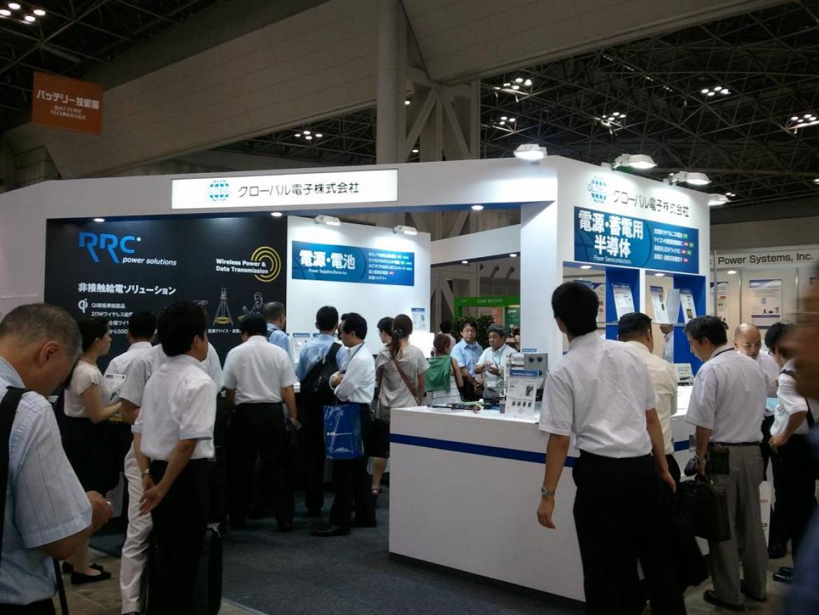 大勢のお客様が弊社ブースに訪れました。