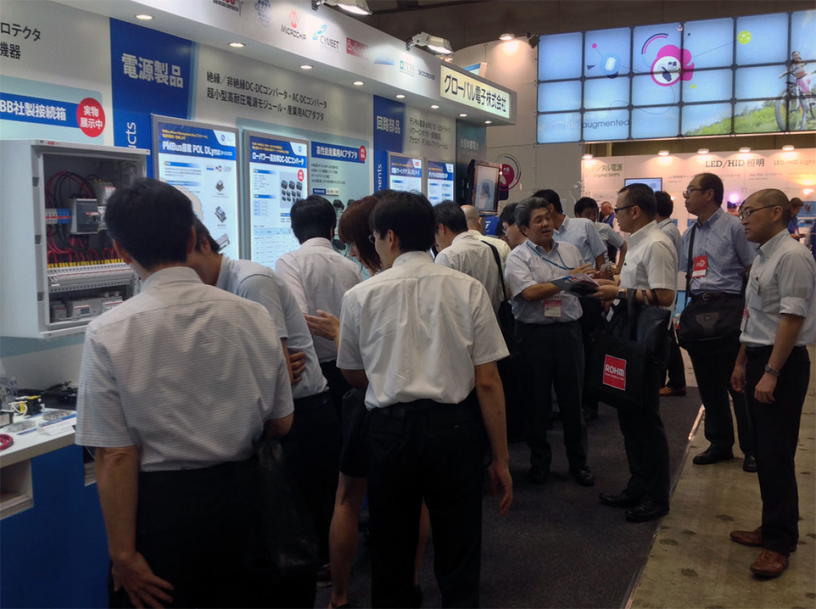 多くのお客様が弊社ブースまで足を運ばれました。