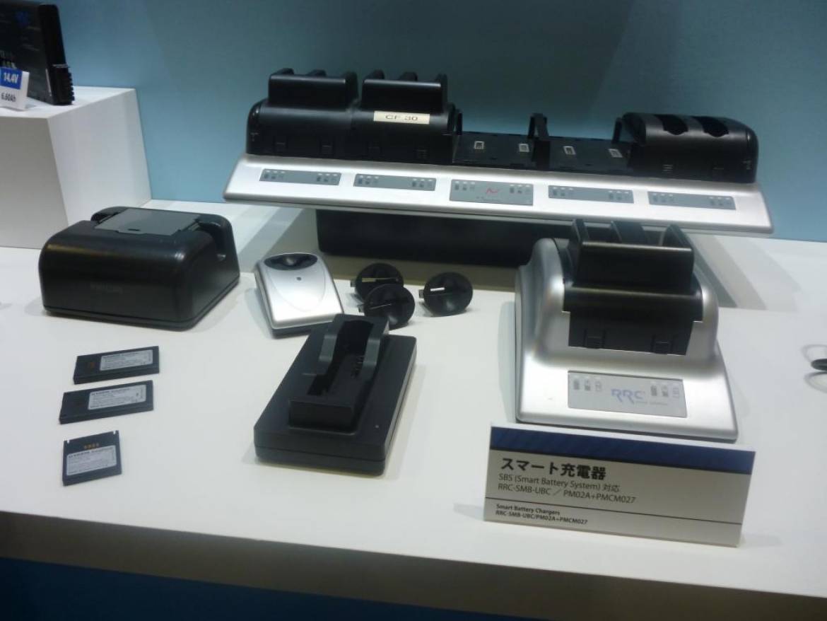 RRC 社の幅広い充電器製品ラインアップ