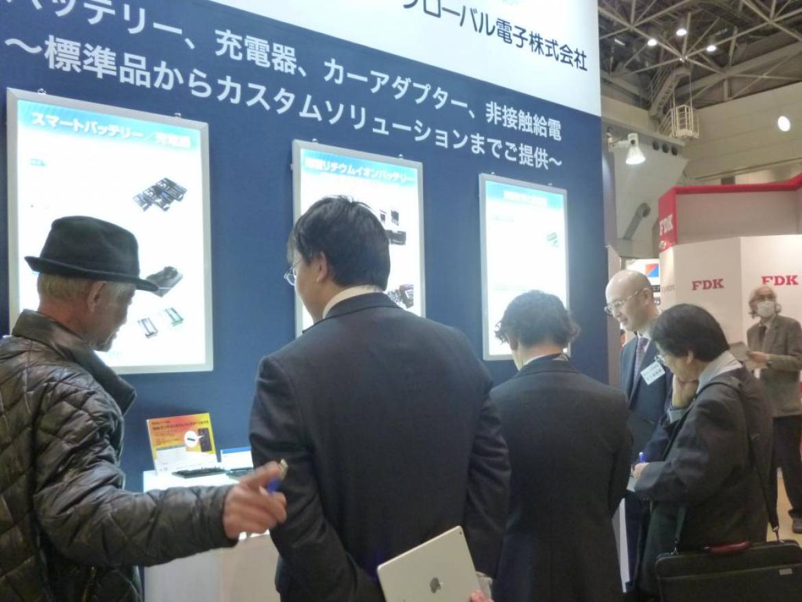 多くのお客様が弊社ブースに訪れました。