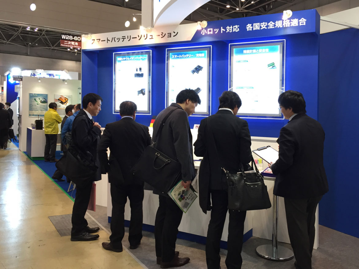 大勢のお客様がに訪れ、弊社ブースが賑わいました。