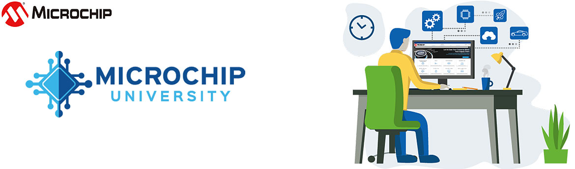 Microchip University バナー画像 Microchip University バナー画像