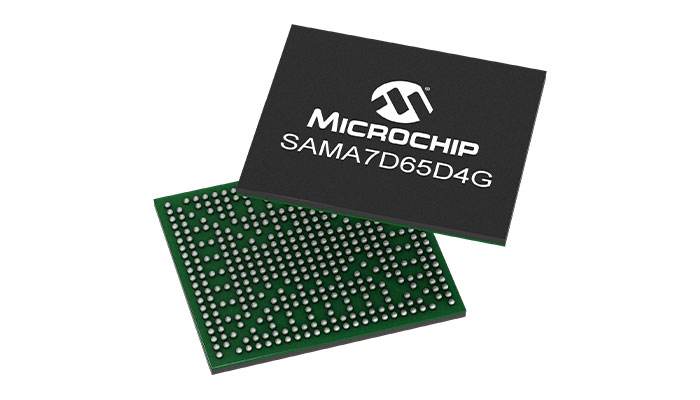 Arm Cortex-A7ベースのマイクロプロセッサ SAMA7D65