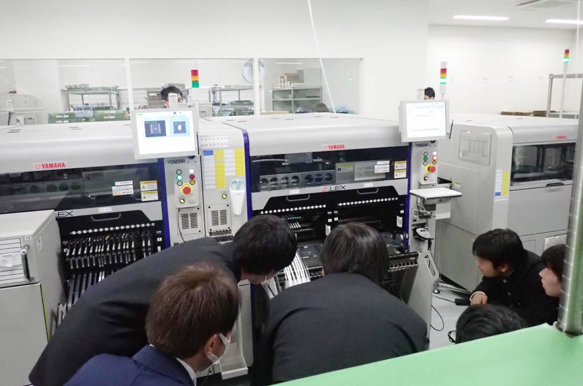 工場見学（生産工程）