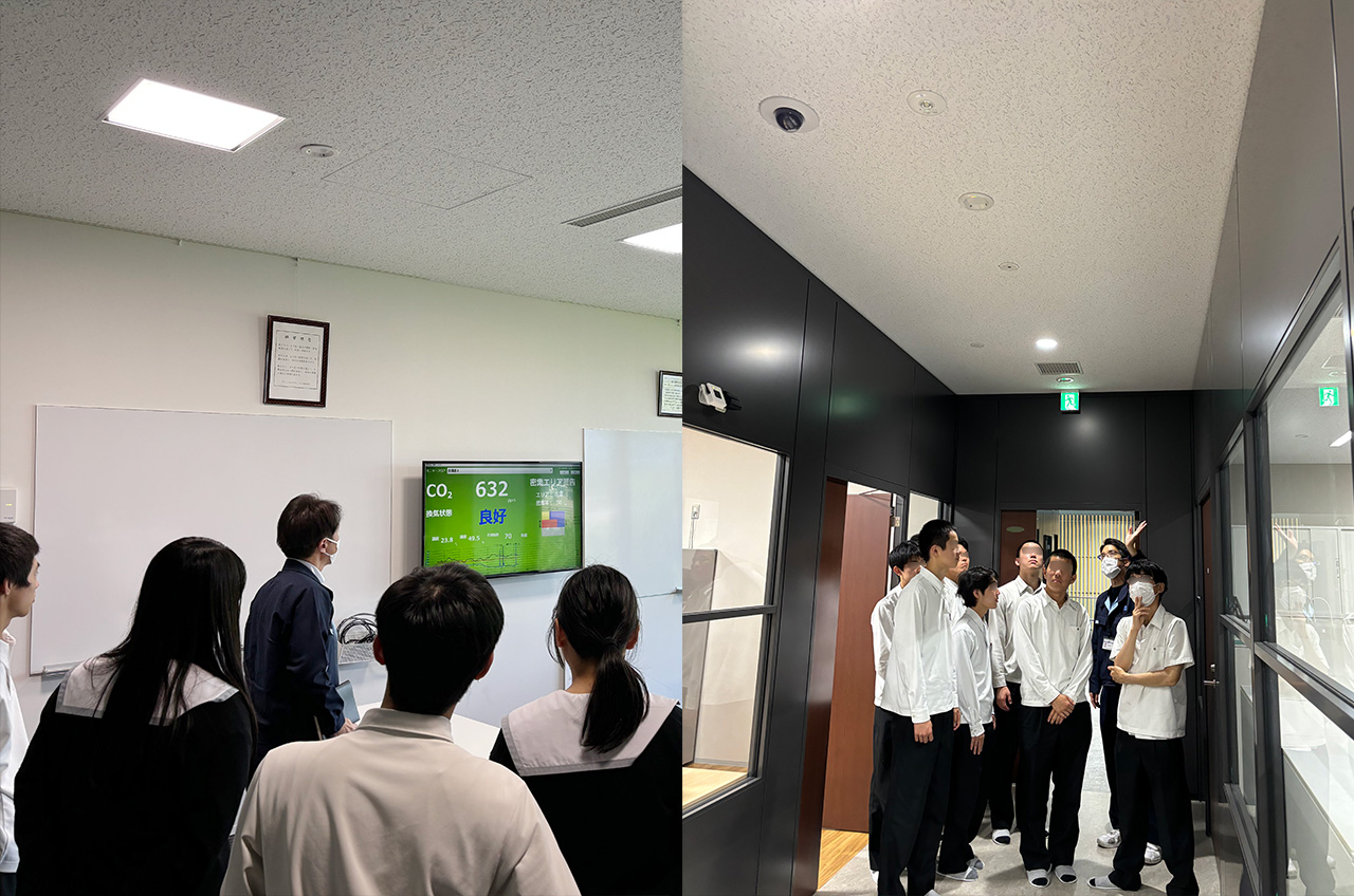 照明・空調を効率的に制御する各種センサーの説明