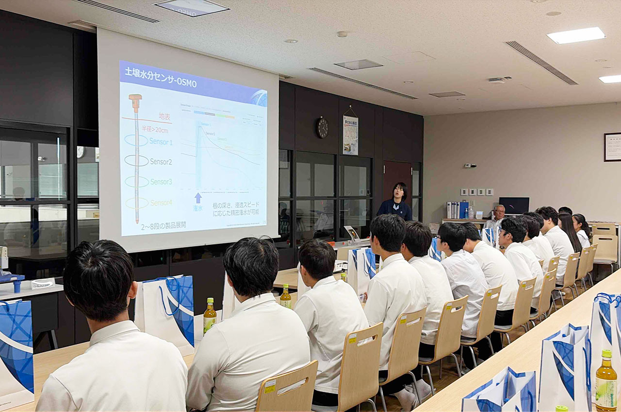 石川県立工業高校の生徒さん35名、先生方2名がいらっしゃいました