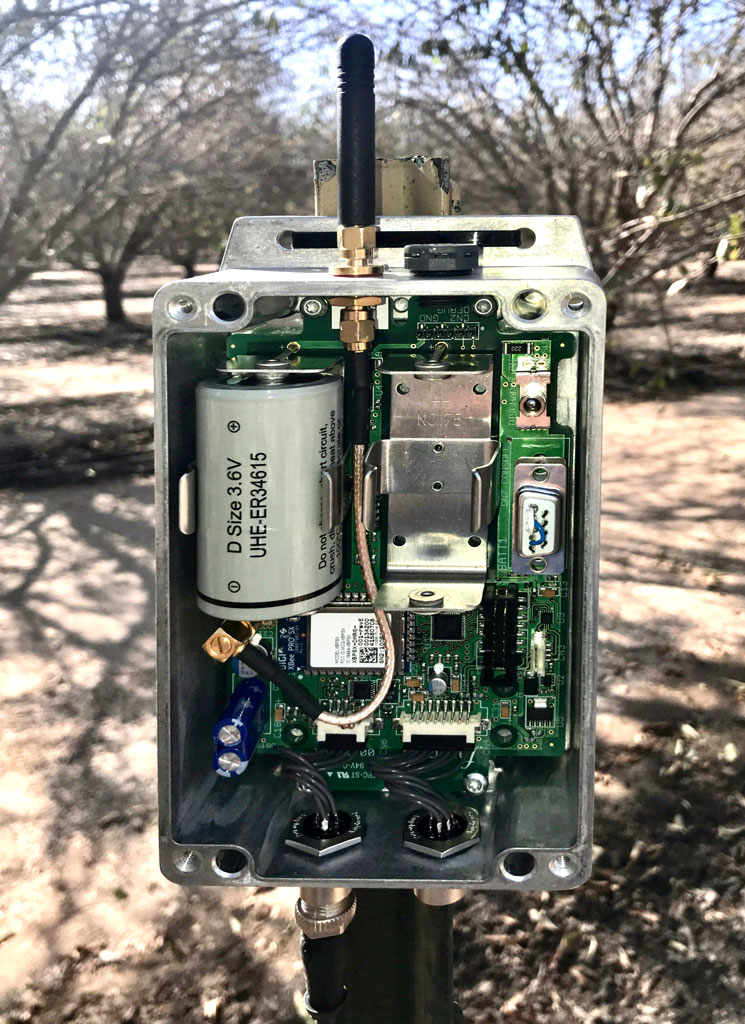圃場ワイヤレスセンサーネットワーク機器
