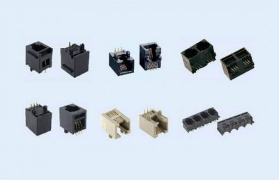 RJ45 マグネティックジャック RJPLG-001YA1