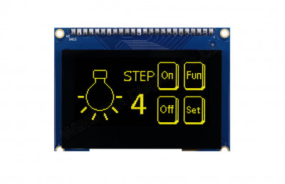 Winstar 有機 EL WEO012864J-CTP 製品写真
