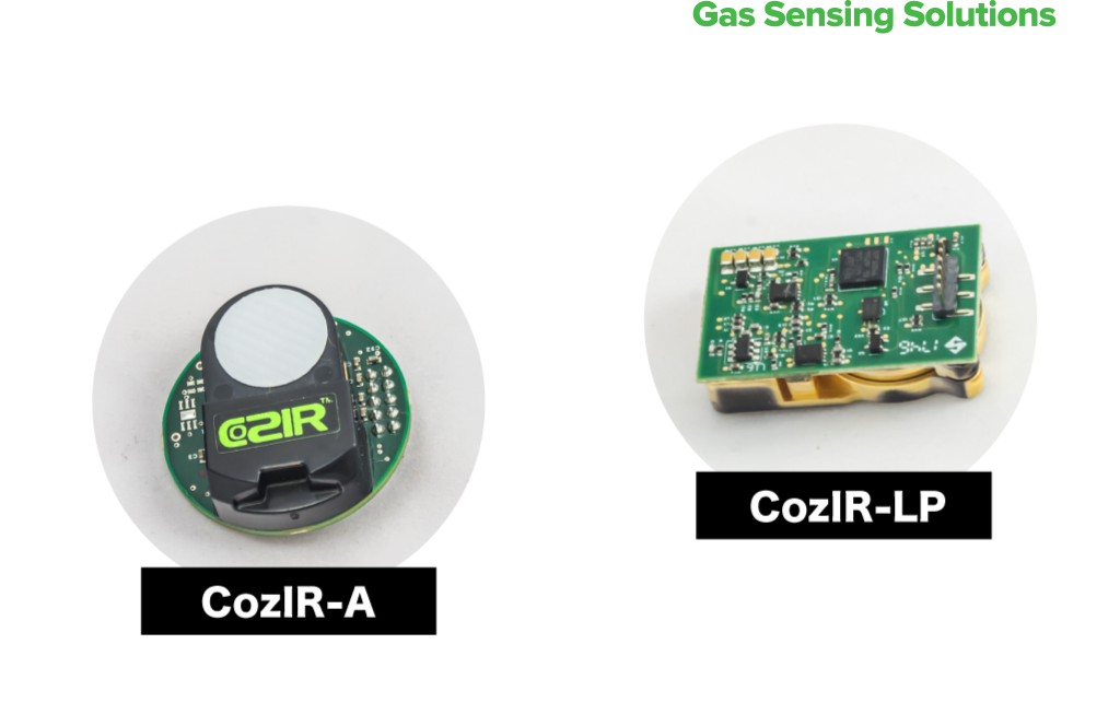 CozIR CO2 センサシリーズ
