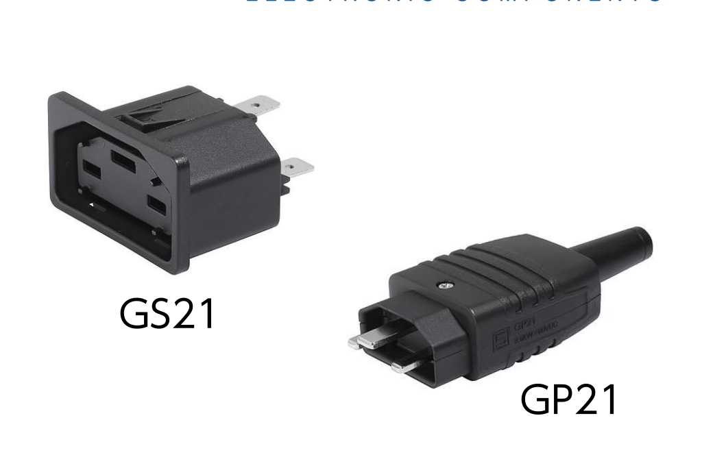 400VDC 給電 IEC コネクタ GP21/GS21