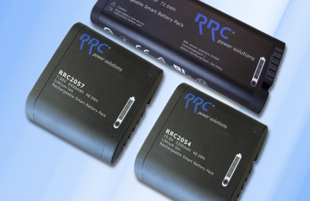 RRC22xx シリーズに追加された RRC2057、RRC2040-2、RRC2054 スマートバッテリー